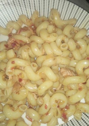 A picture of Masala macroni.