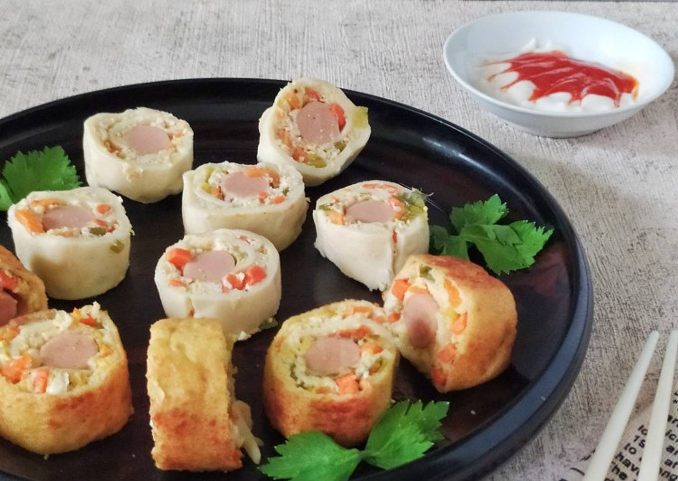 Resep Eggroll Tahu Sosis Sayuran yang Lezat Sekali