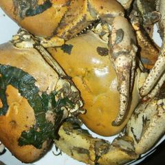 A picture of Cooked crab.