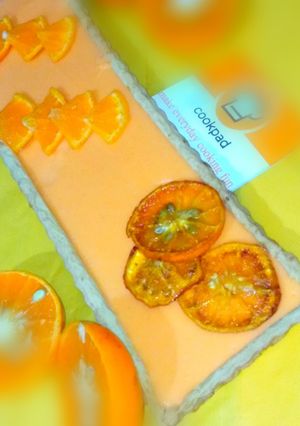 A picture of Orange tart.