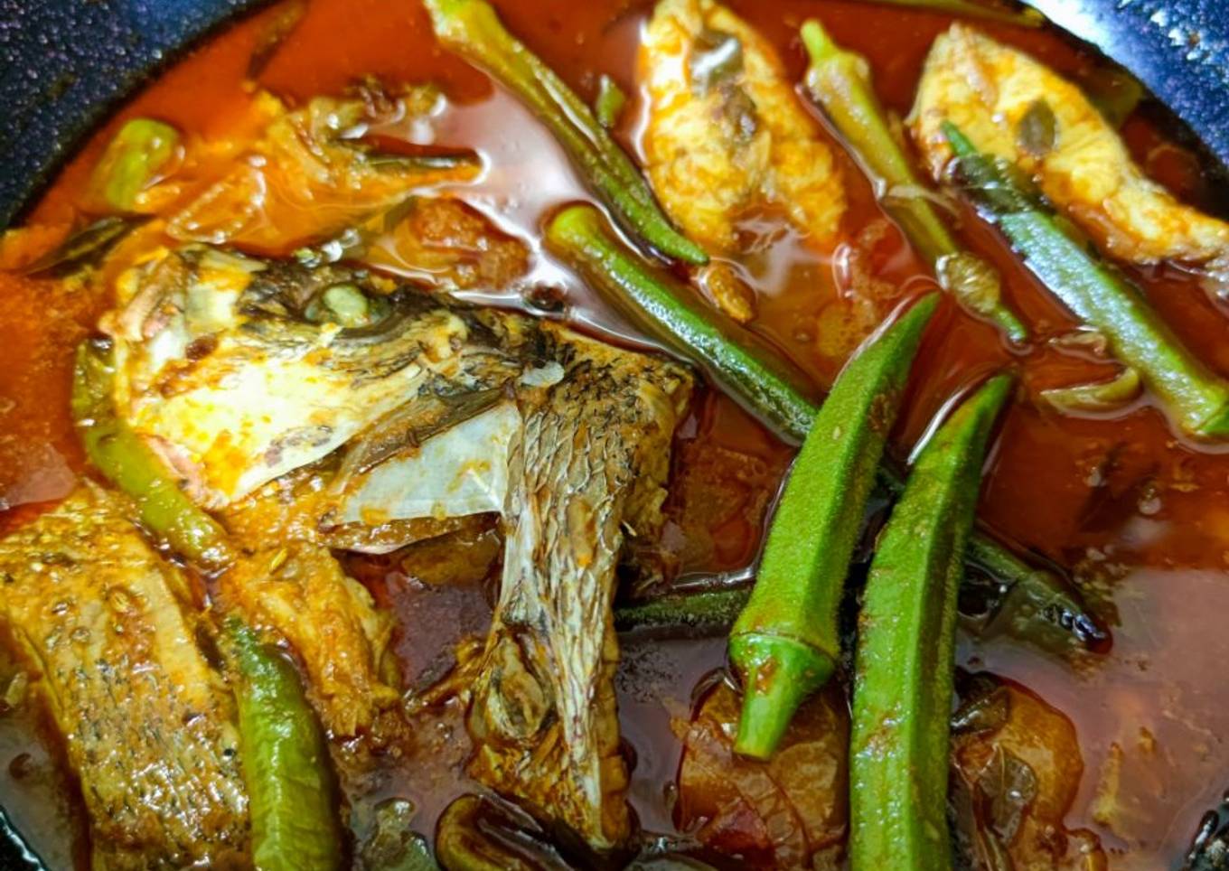 Kari Ikan Merah Mamak Style (Tanpa Santan)