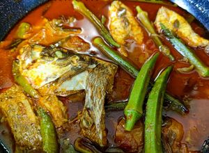 Gambar Kari Ikan Merah Mamak Style (Tanpa Santan)