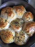 Bread Rolls with Stuffed Potatoes