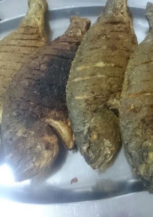 صورة لوصفة سمك مقلي