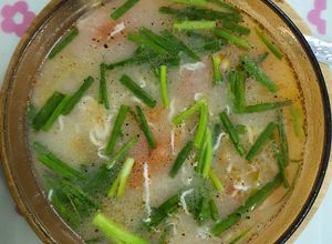 Hình của món Canh cá nấu mẻ.