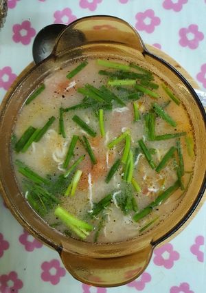 Hình của món Canh cá nấu mẻ.