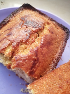 A picture of Soy milk lemon cake.