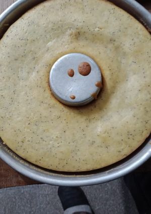 Una foto de Budín de limón y amapola
