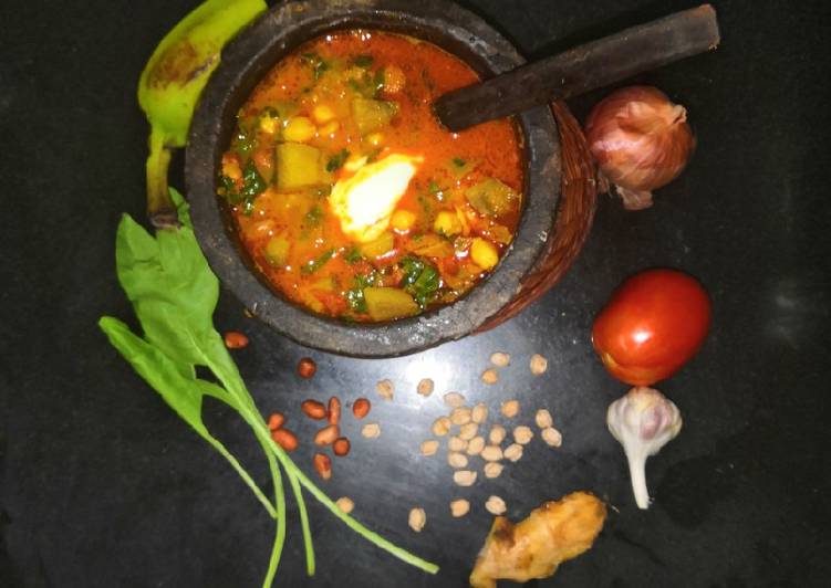 Leafy Legumes Veg Stew