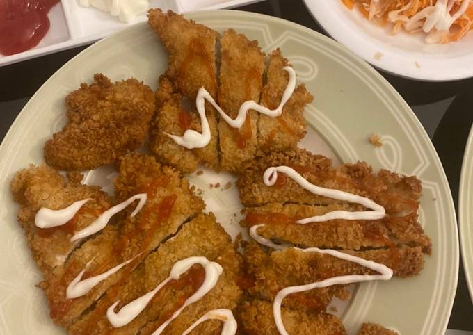 Chicken katsu ala hokben mudah ga ribet