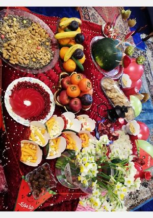 عکسی از دستور یلدا