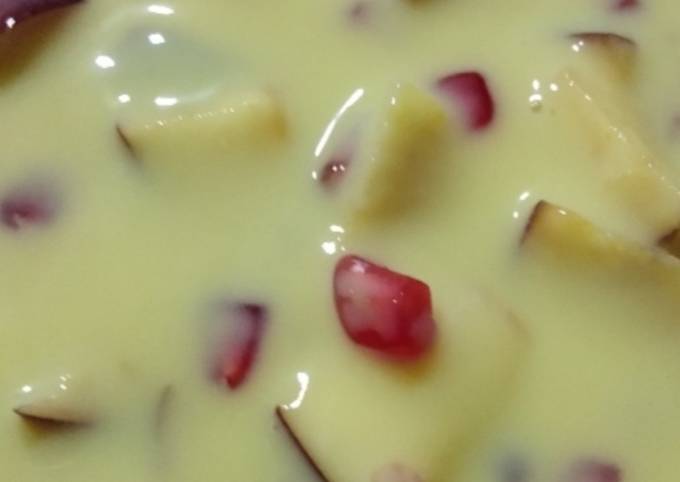 Easiest Way to Prepare Yummy Fruit Custard