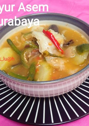 Foto resep Sayur Asem surabaya
