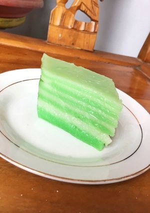 Foto resep Kue lapis kukus tepung beras