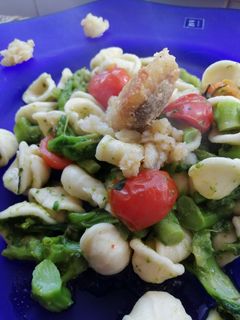 Foto di Orecchiette alle cime di rape e baccalà