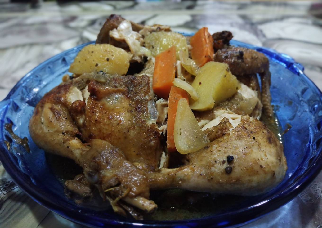 Ayam goreng terapung