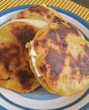 Arepas de plátano maduro
