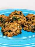 Bizcochitos rústicos de queso y kale