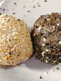 🍡Sesame Sweet Mung Bean Mochi Rice Cake/ Tteok (kacang hijau kupas)