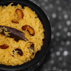 A picture of Kanika Pulao [ Odia Kanika / Puri Kanika].