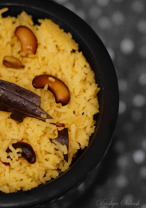 A picture of Kanika Pulao [ Odia Kanika / Puri Kanika].