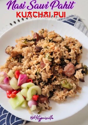 Foto resep Nasi Sawi Pahit (Kuachai Pui)