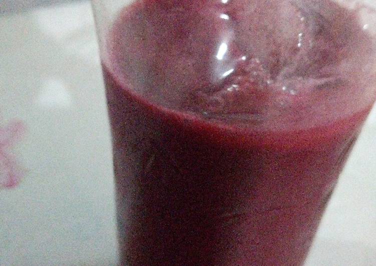 Langkah Mudah untuk Menyiapkan Juice mix berry, Menggugah Selera