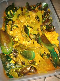 Foto resep Kerang hijau saus padang