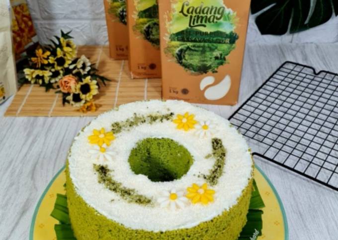 Bagaimana Menyiapkan Chiffon Cake Pandan (Gluten free) dari tepung singkong Anti Gagal