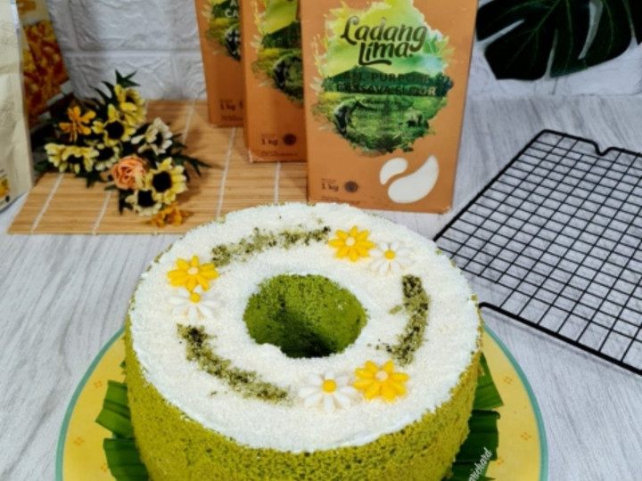Bagaimana Menyiapkan Chiffon Cake Pandan (Gluten free) dari tepung singkong Anti Gagal