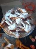 Chiacchiere di farro senza uova