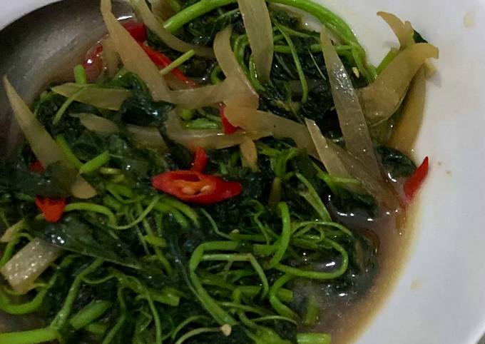 Resep Masakan Anak Kos - Tumis Bayam Saus Tiram Oleh Inka Ngilmi - Cookpad