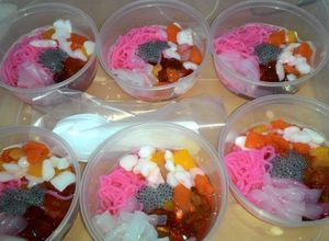 Foto resep es mie jelly