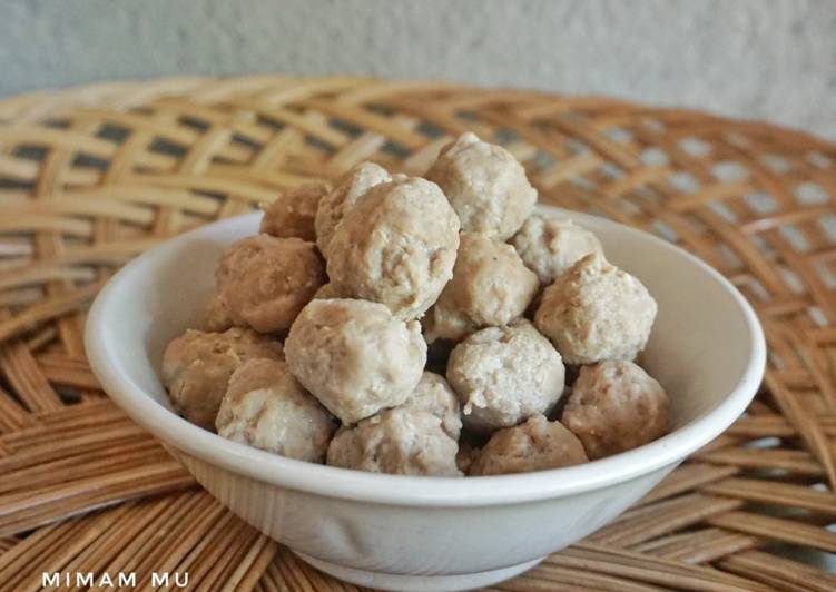 Bakso Sapi (Pakai Blender)