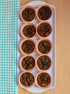 Una foto de Muffins de espinaca sin harina