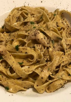Foto di Tagliatelle ai funghi pineroli
