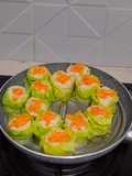 Dimsum kulit sawi putih