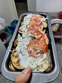 Una foto de Lasagna de Berenjena