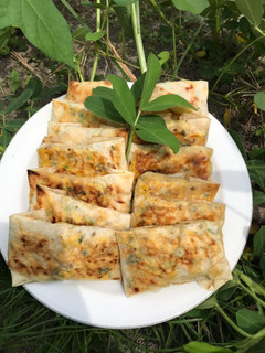 Foto resep Martabak panggang tempe+jagung+5 telor