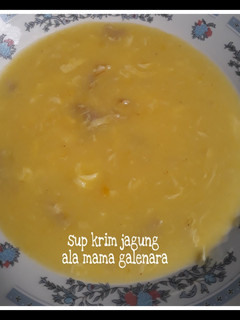 Foto resep Sup krim jagung