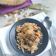 A picture of Mutton Biryani.