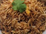 A picture of leftover basmati rice