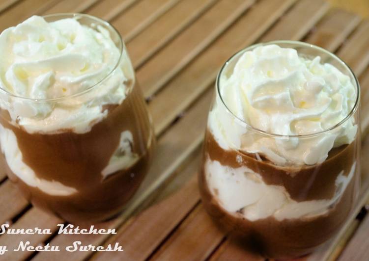 Quick &amp; Easy Chocolate Mousse Dessert  | By Neetu Suresh