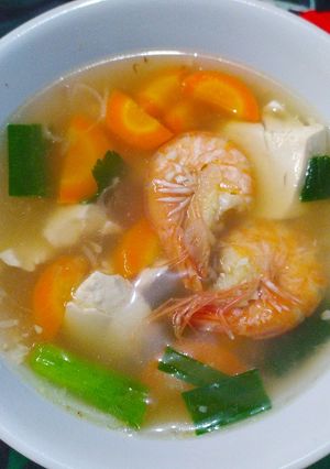 Foto resep Sup Udang Simple