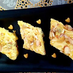A picture of Macaroni Mithai.