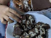 Gambar topping kek batik