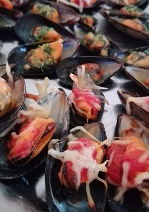 Une photo de Moules farcies
