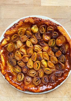 Une photo de Tarte Tatin de Poireaux