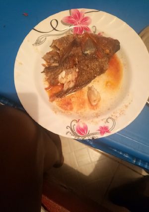 A picture of Stew fish.
