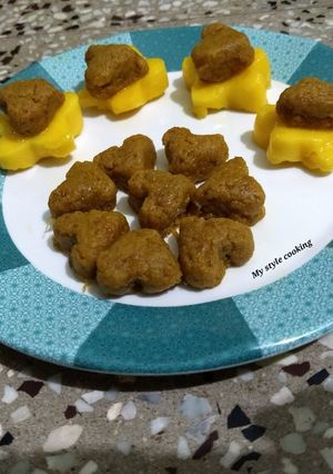 A picture of Mango peda.